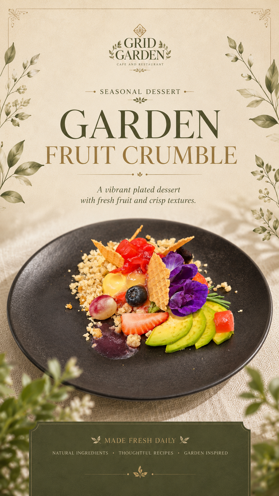Fruit Crumble