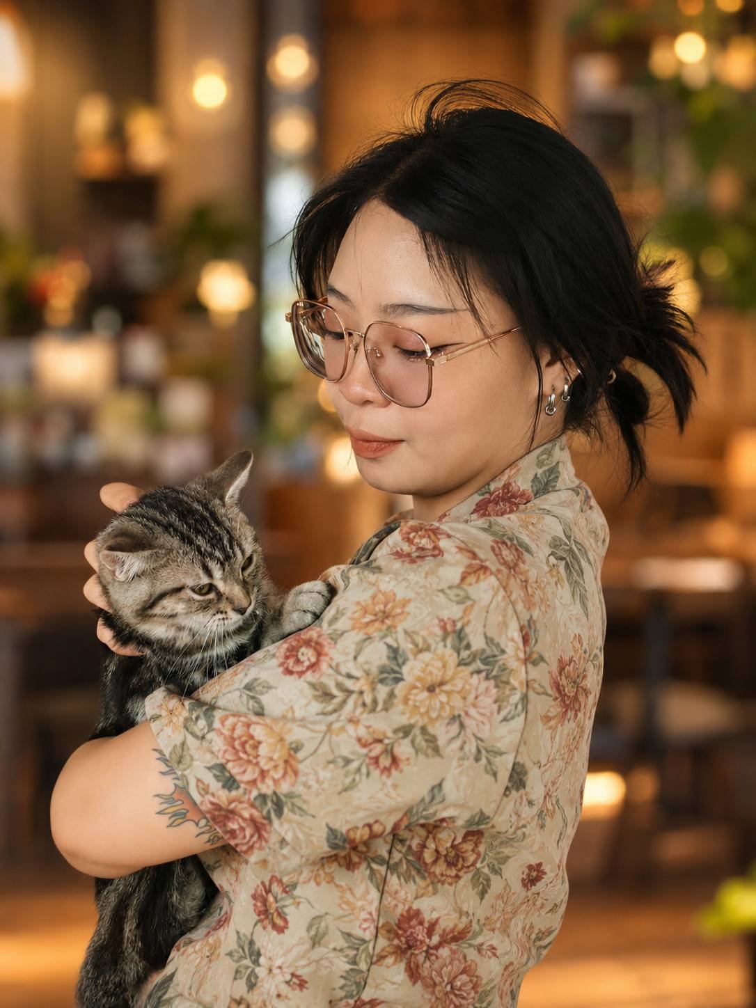 บรรยากาศ pet friendly ของ Grid Garden 3